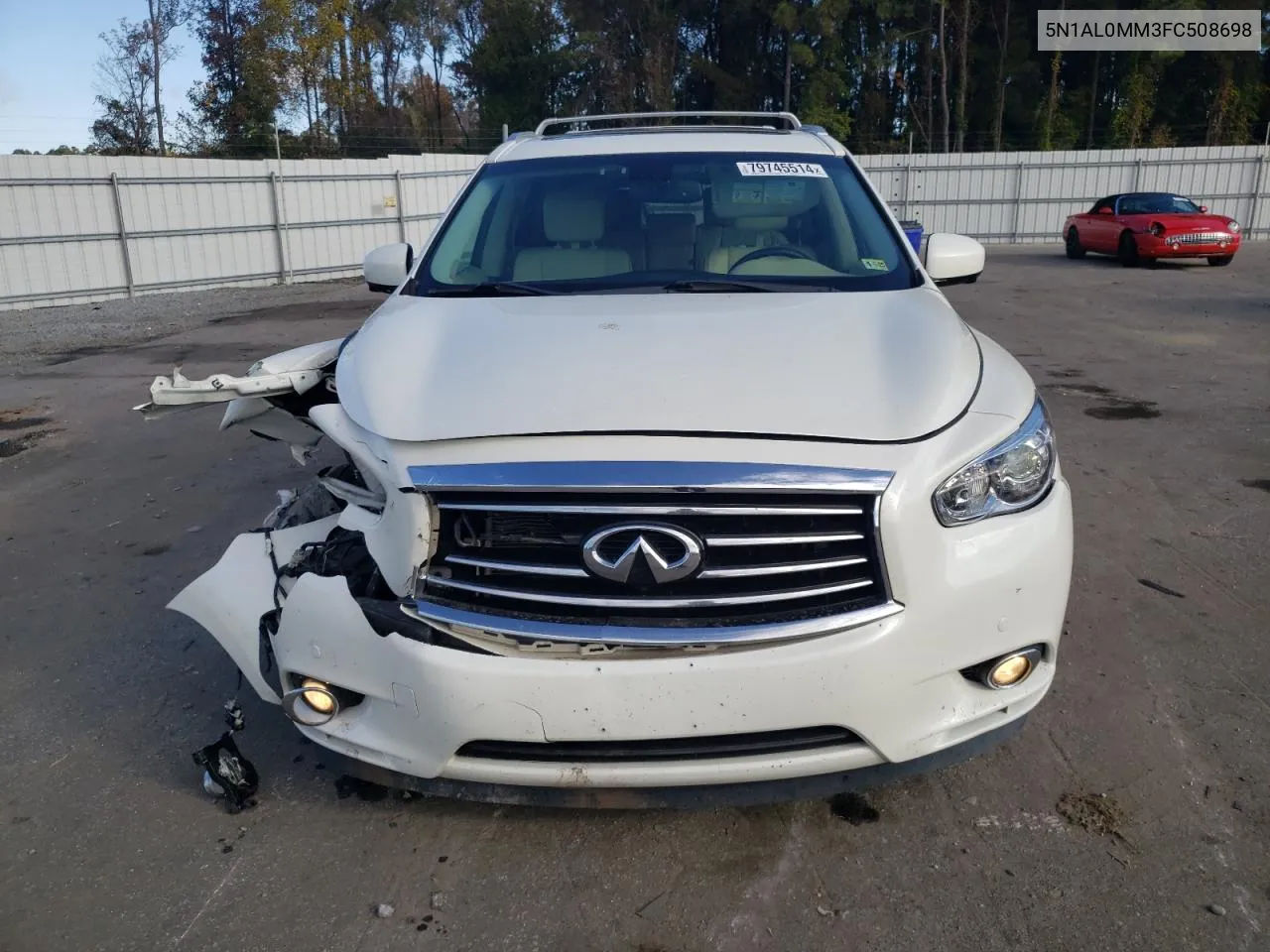 2015 Infiniti Qx60 VIN: 5N1AL0MM3FC508698 Lot: 79745514