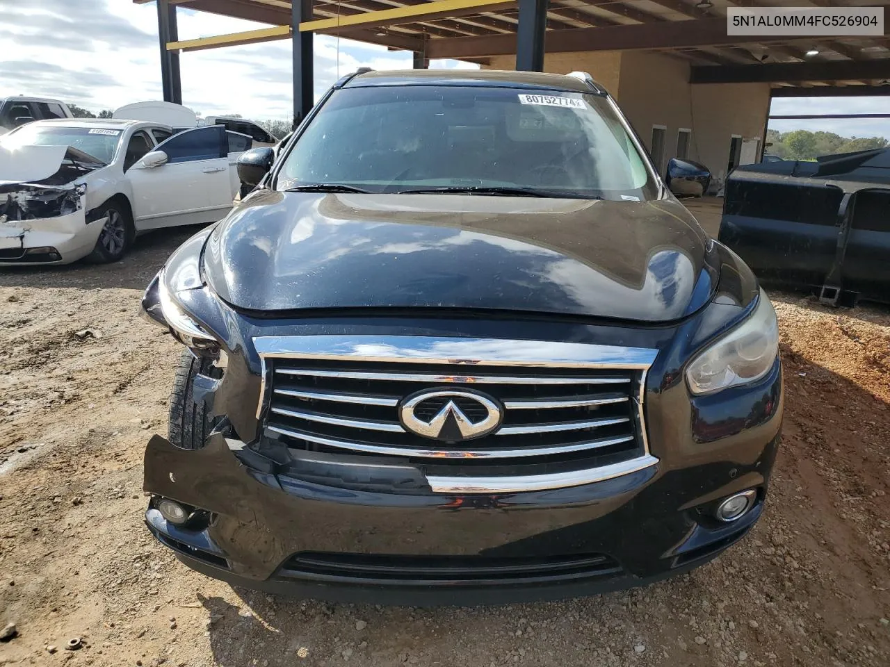 2015 Infiniti Qx60 VIN: 5N1AL0MM4FC526904 Lot: 80752774