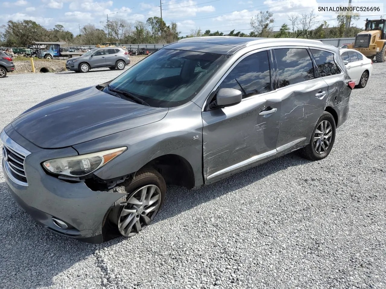 2015 Infiniti Qx60 VIN: 5N1AL0MN0FC526696 Lot: 80945514