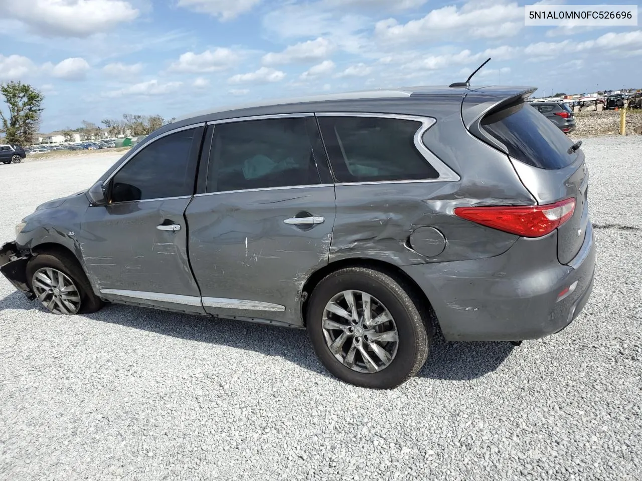 2015 Infiniti Qx60 VIN: 5N1AL0MN0FC526696 Lot: 80945514