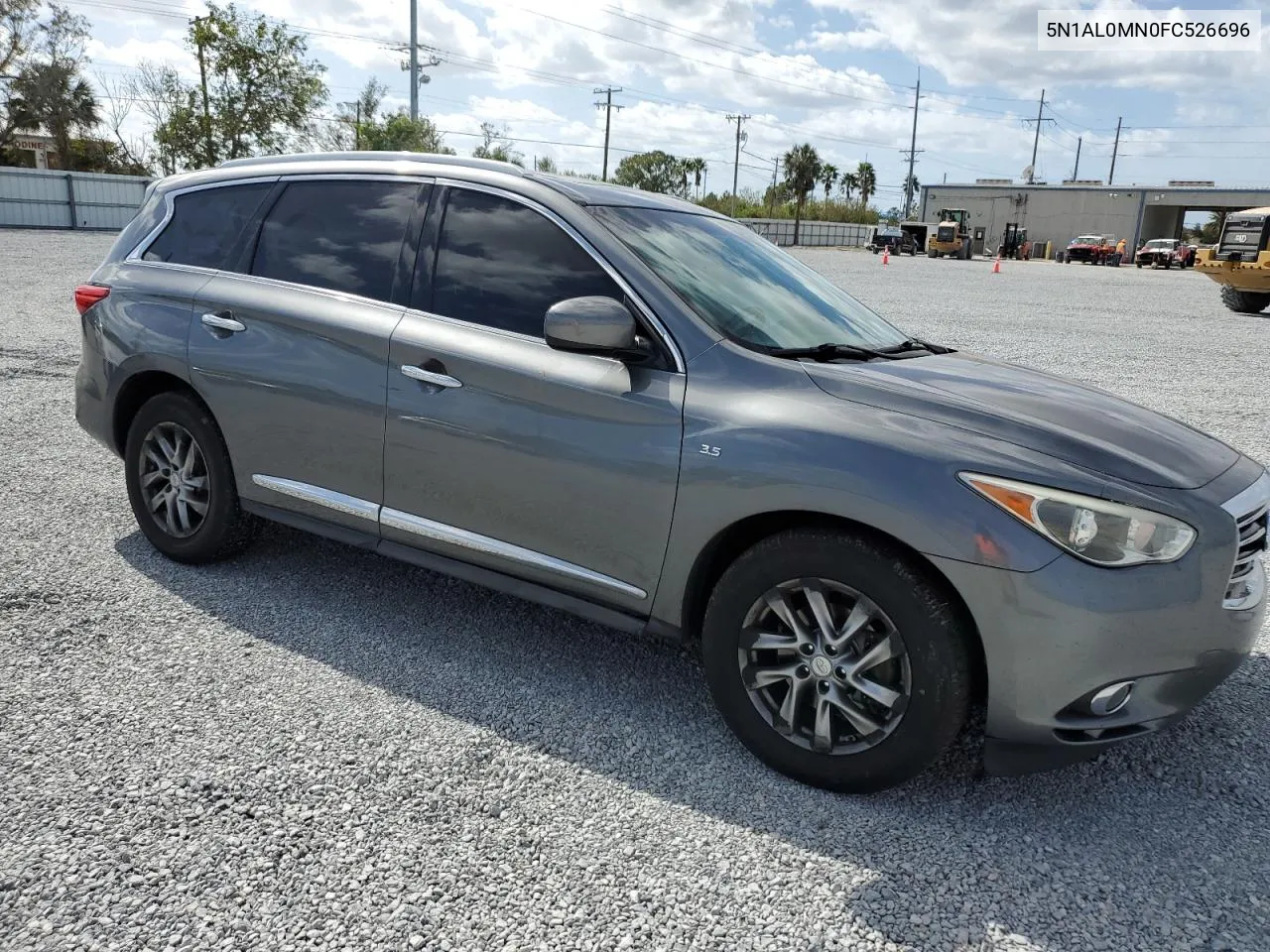 2015 Infiniti Qx60 VIN: 5N1AL0MN0FC526696 Lot: 80945514