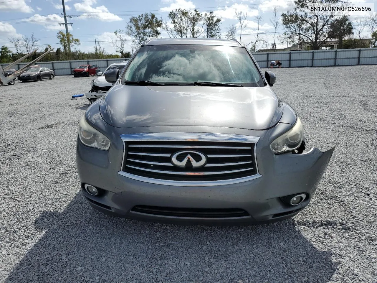 2015 Infiniti Qx60 VIN: 5N1AL0MN0FC526696 Lot: 80945514