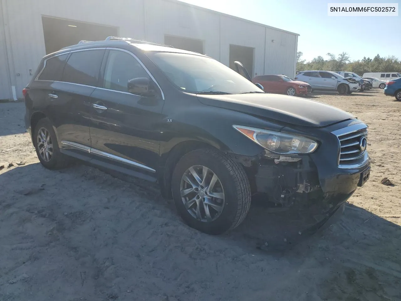 2015 Infiniti Qx60 VIN: 5N1AL0MM6FC502572 Lot: 81152034