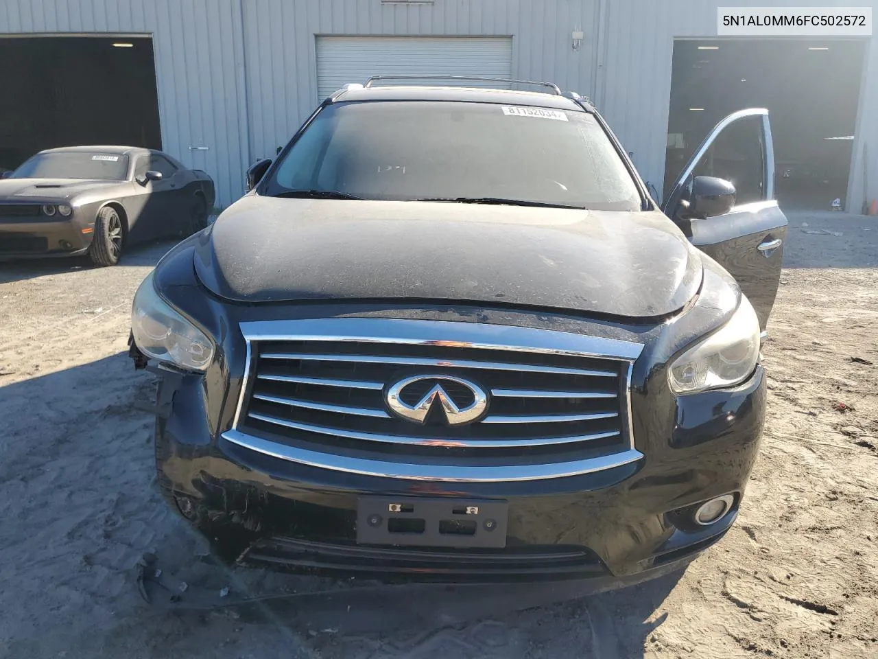 2015 Infiniti Qx60 VIN: 5N1AL0MM6FC502572 Lot: 81152034