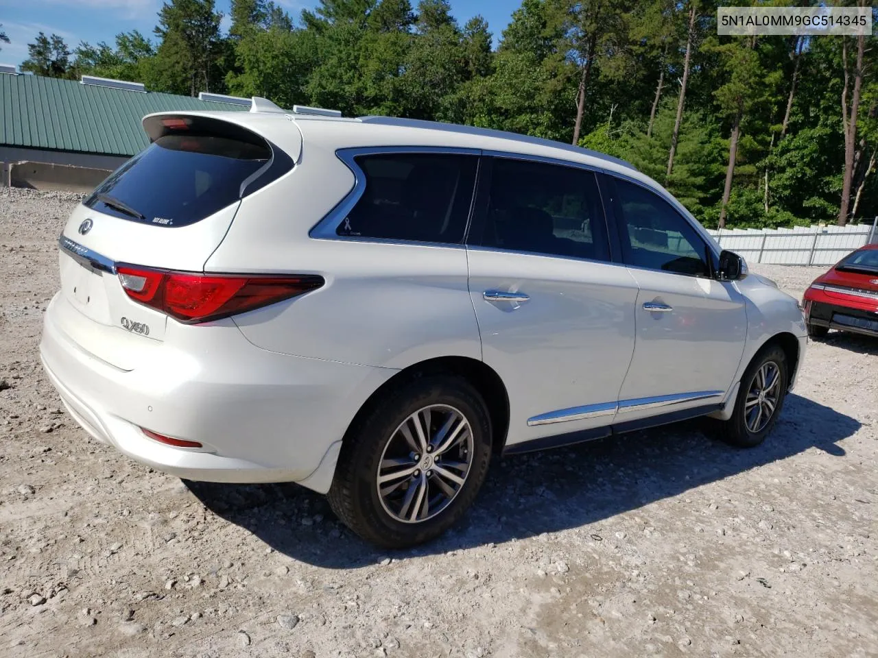 2016 Infiniti Qx60 VIN: 5N1AL0MM9GC514345 Lot: 61040594