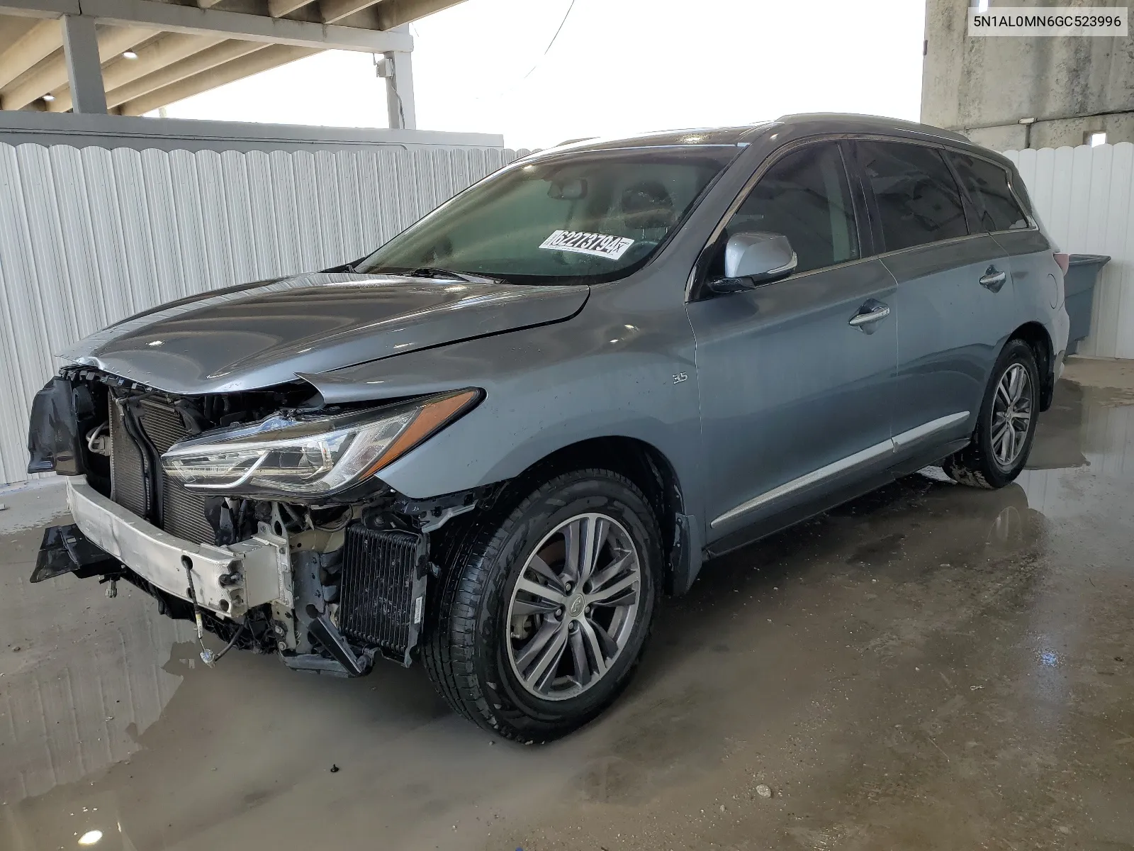 2016 Infiniti Qx60 VIN: 5N1AL0MN6GC523996 Lot: 62273794