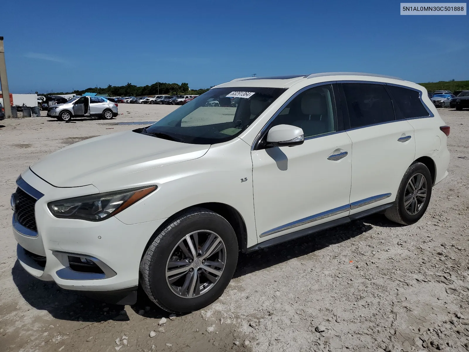 2016 Infiniti Qx60 VIN: 5N1AL0MN3GC501888 Lot: 63291364