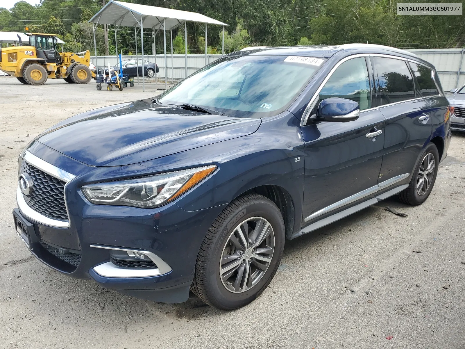 2016 Infiniti Qx60 VIN: 5N1AL0MM3GC501977 Lot: 67198134