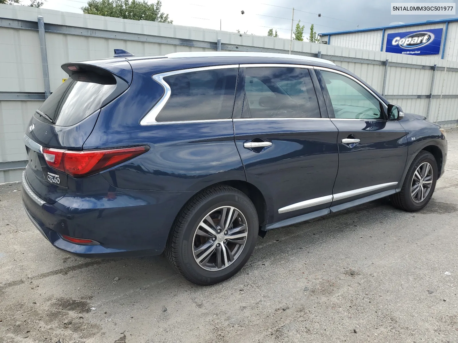 2016 Infiniti Qx60 VIN: 5N1AL0MM3GC501977 Lot: 67198134