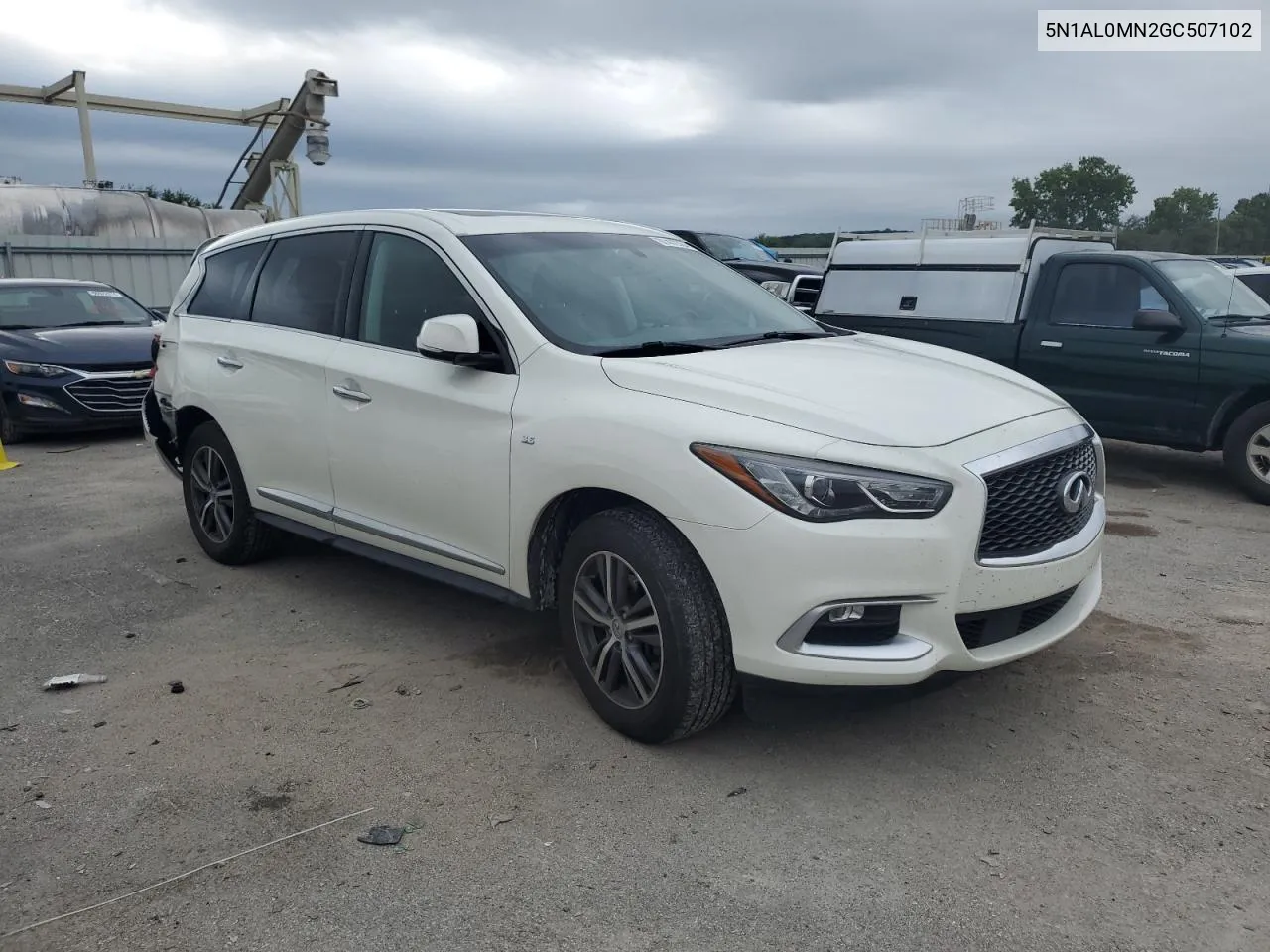 2016 Infiniti Qx60 VIN: 5N1AL0MN2GC507102 Lot: 67472764