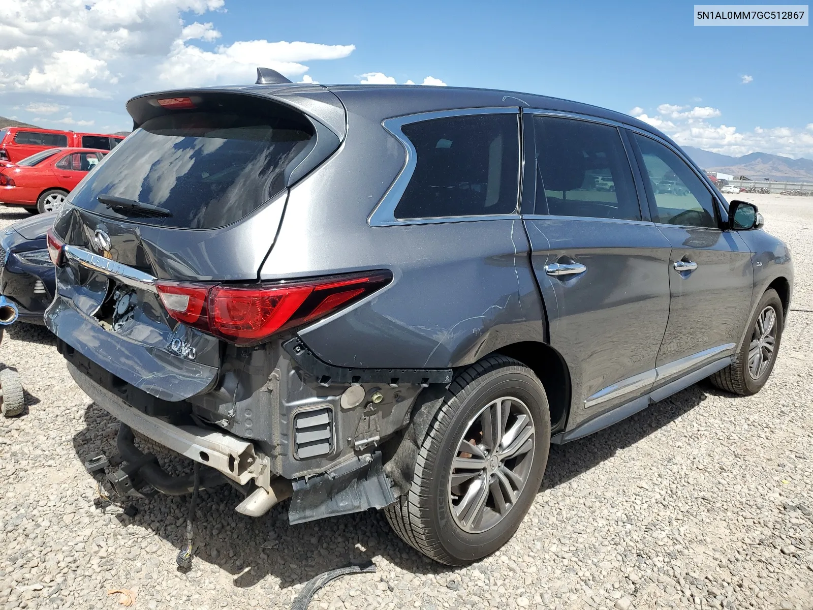 2016 Infiniti Qx60 VIN: 5N1AL0MM7GC512867 Lot: 68132334