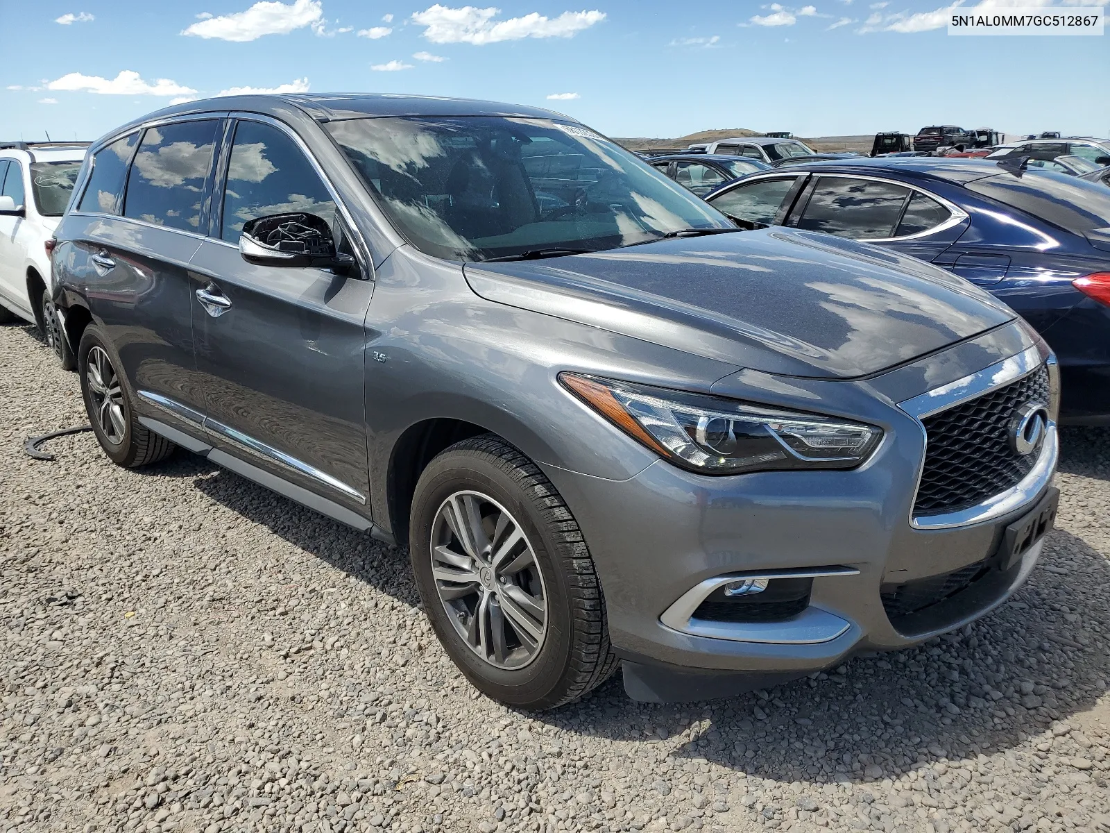 2016 Infiniti Qx60 VIN: 5N1AL0MM7GC512867 Lot: 68132334