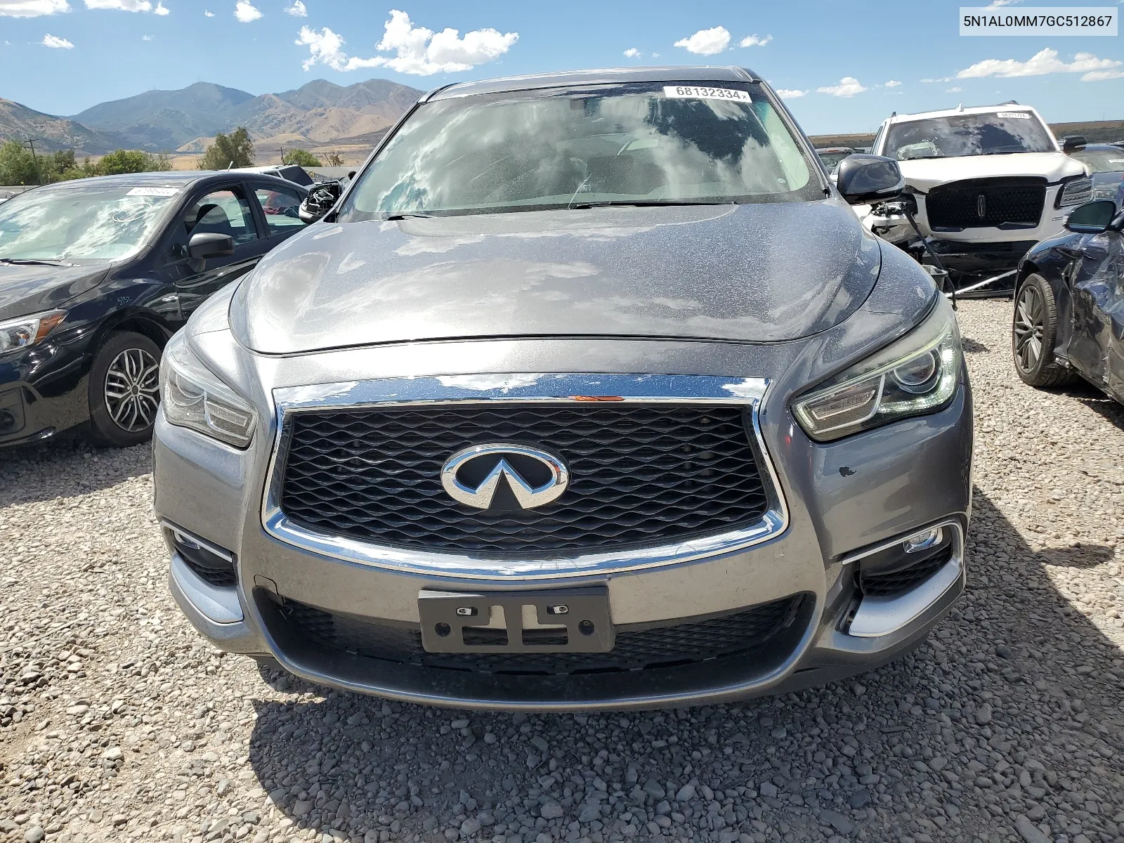 2016 Infiniti Qx60 VIN: 5N1AL0MM7GC512867 Lot: 68132334