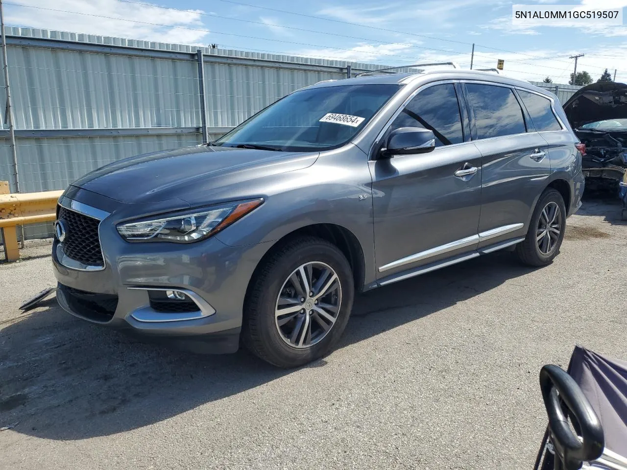 2016 Infiniti Qx60 VIN: 5N1AL0MM1GC519507 Lot: 69468654