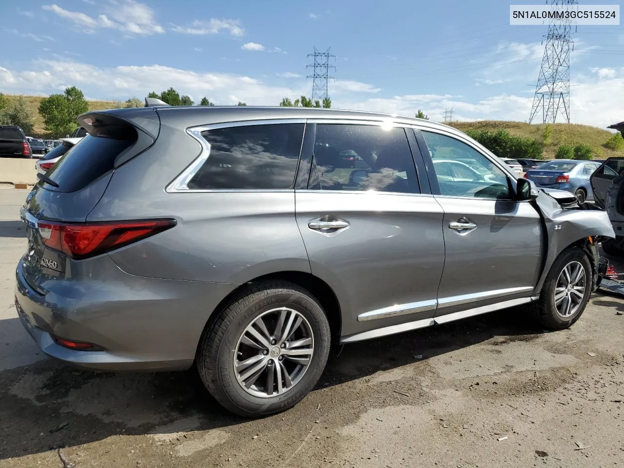 2016 Infiniti Qx60 VIN: 5N1AL0MM3GC515524 Lot: 69683674