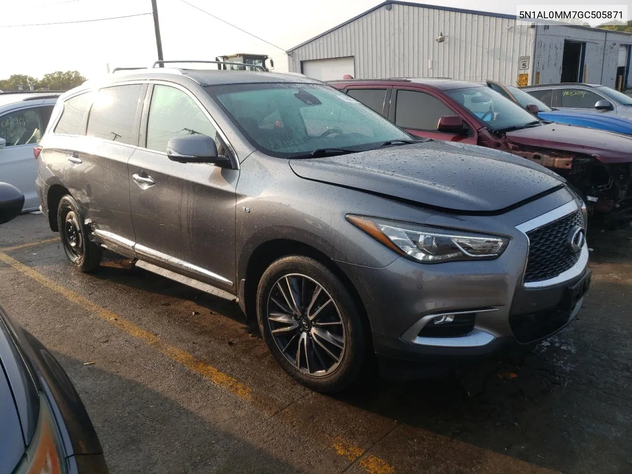 2016 Infiniti Qx60 VIN: 5N1AL0MM7GC505871 Lot: 70986134