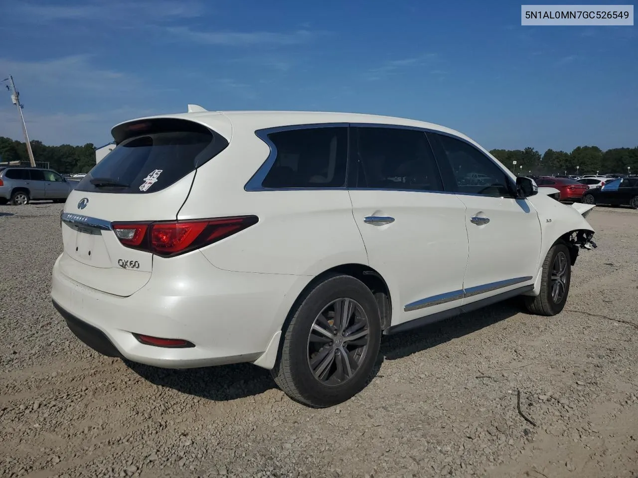 2016 Infiniti Qx60 VIN: 5N1AL0MN7GC526549 Lot: 71034384