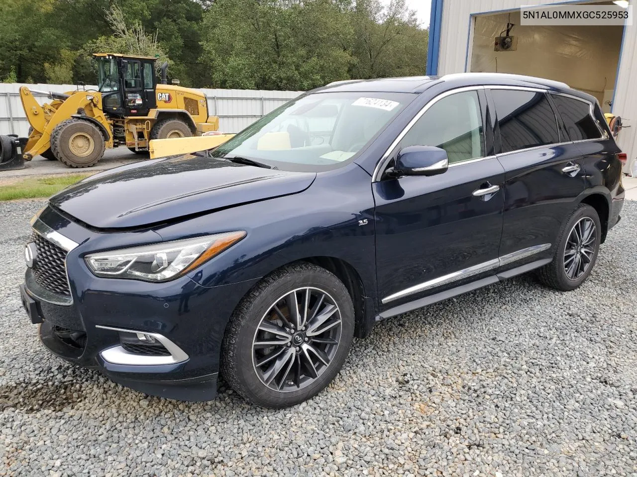 2016 Infiniti Qx60 VIN: 5N1AL0MMXGC525953 Lot: 71624134