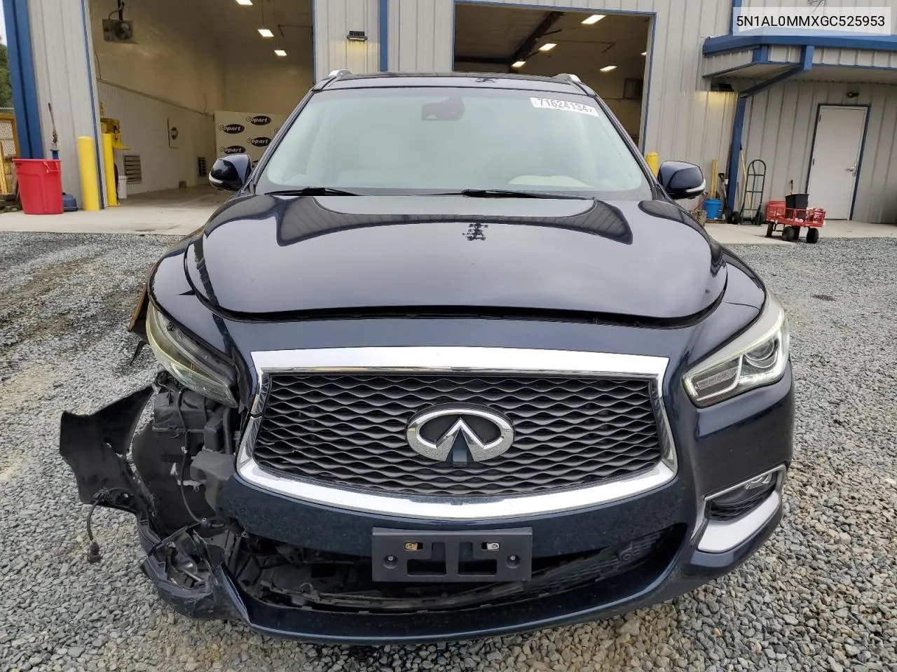 2016 Infiniti Qx60 VIN: 5N1AL0MMXGC525953 Lot: 71624134