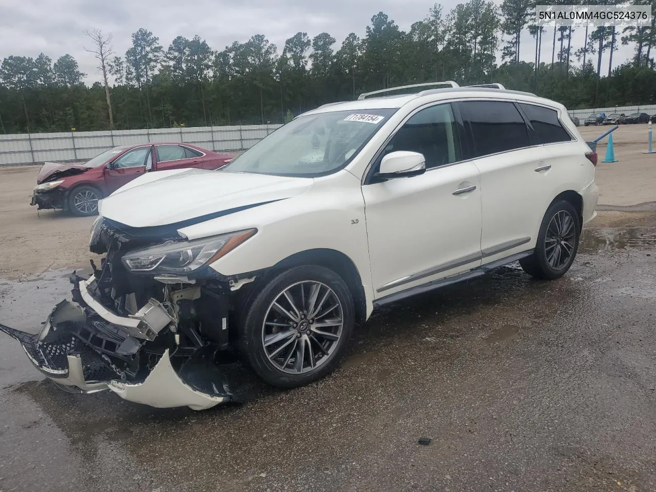 2016 Infiniti Qx60 VIN: 5N1AL0MM4GC524376 Lot: 71784154