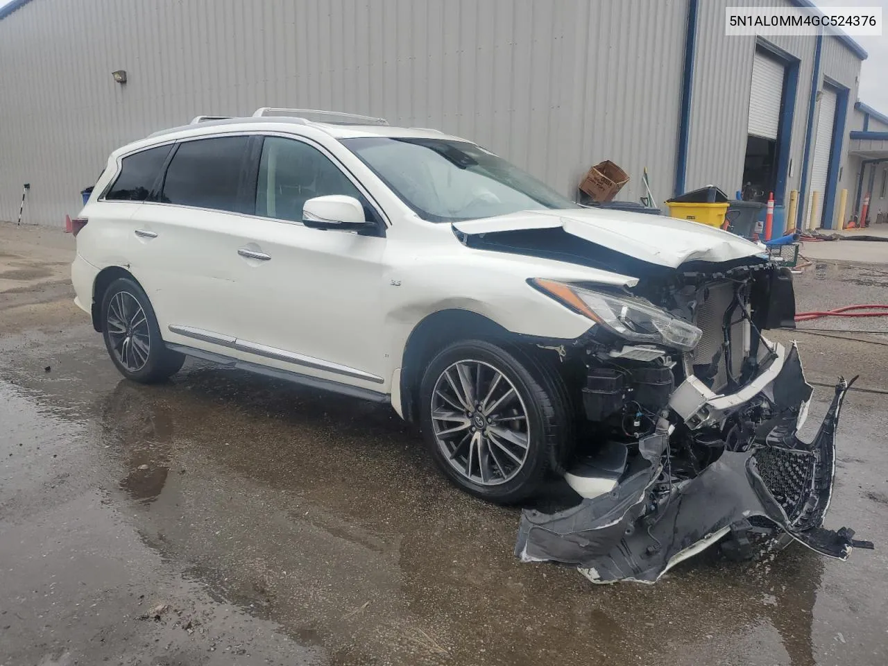 2016 Infiniti Qx60 VIN: 5N1AL0MM4GC524376 Lot: 71784154