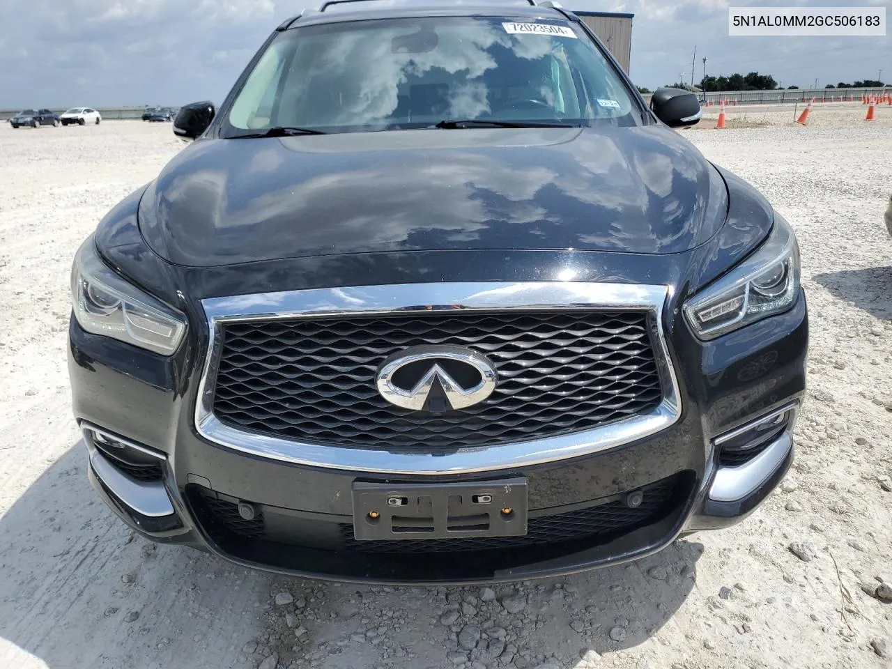 2016 Infiniti Qx60 VIN: 5N1AL0MM2GC506183 Lot: 72023504