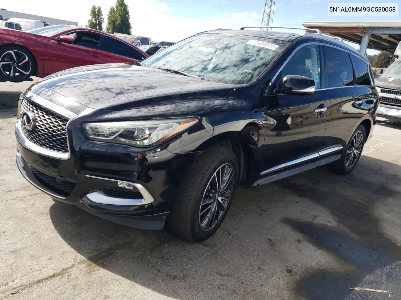 2016 Infiniti Qx60 VIN: 5N1AL0MM9GC530058 Lot: 72454914