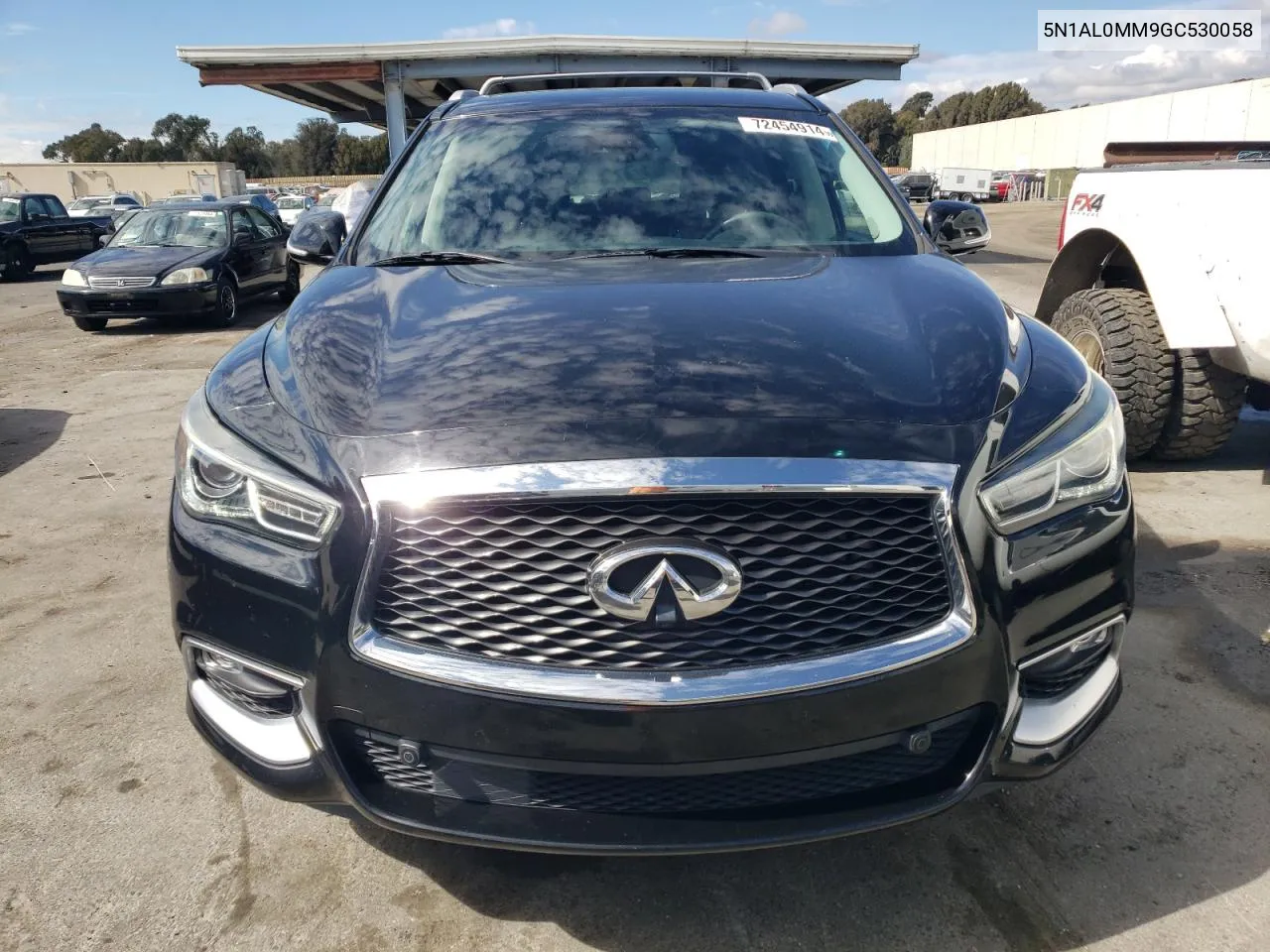 2016 Infiniti Qx60 VIN: 5N1AL0MM9GC530058 Lot: 72454914