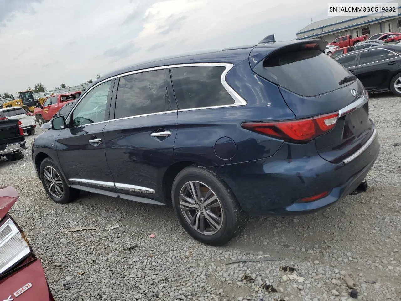 2016 Infiniti Qx60 VIN: 5N1AL0MM3GC519332 Lot: 72519684