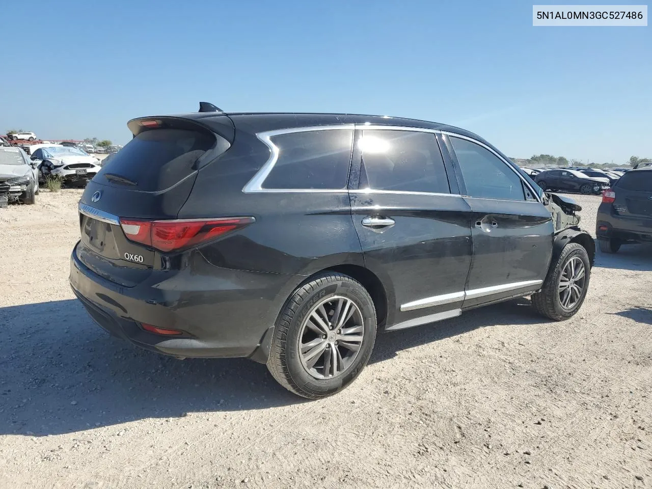 2016 Infiniti Qx60 VIN: 5N1AL0MN3GC527486 Lot: 72959764