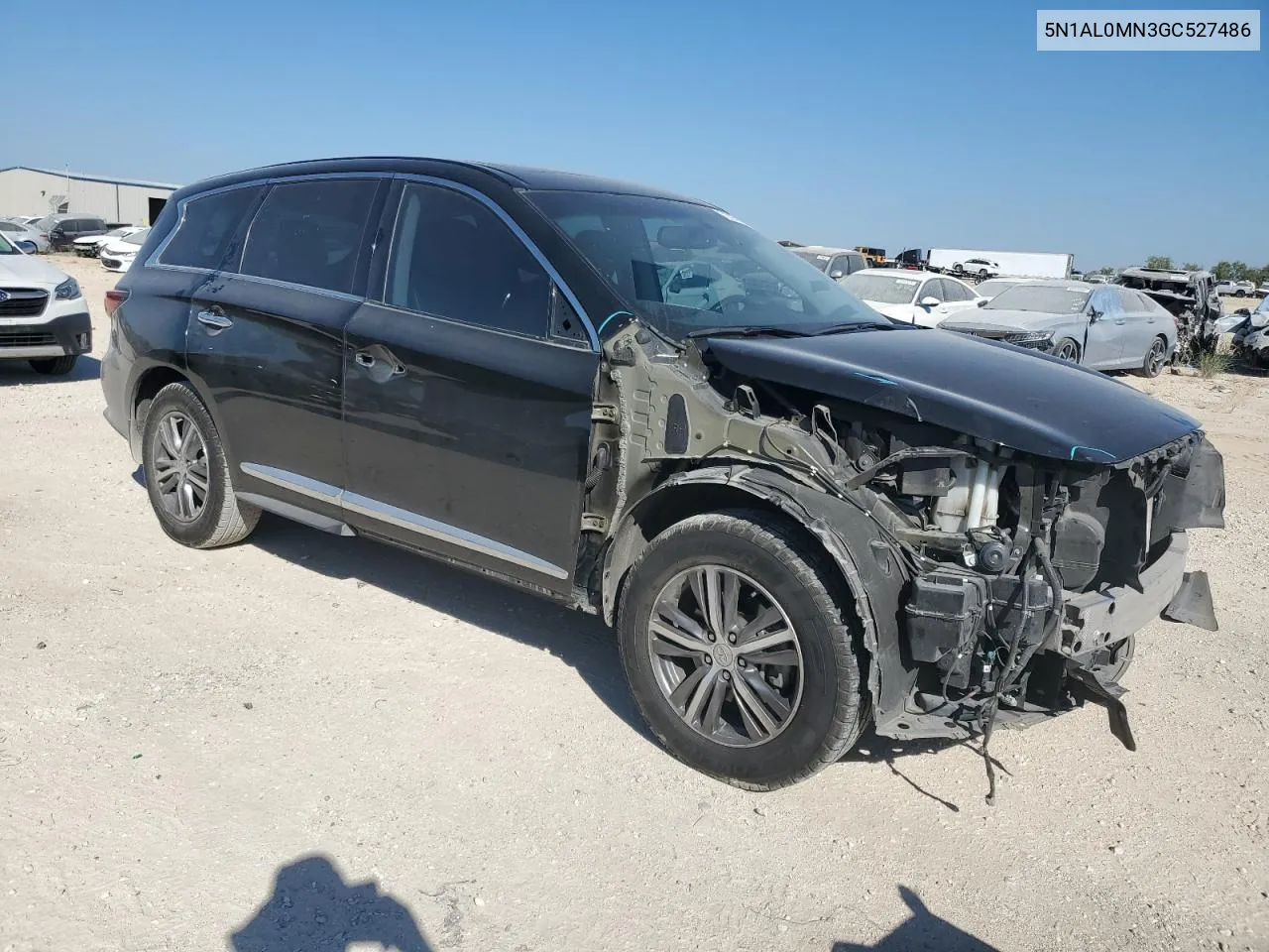 2016 Infiniti Qx60 VIN: 5N1AL0MN3GC527486 Lot: 72959764