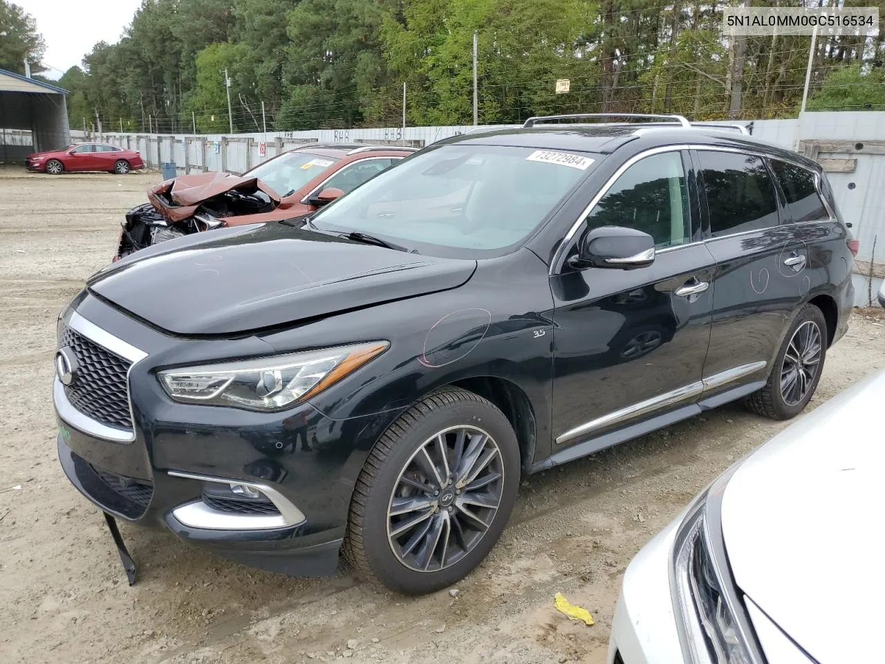 2016 Infiniti Qx60 VIN: 5N1AL0MM0GC516534 Lot: 73272984