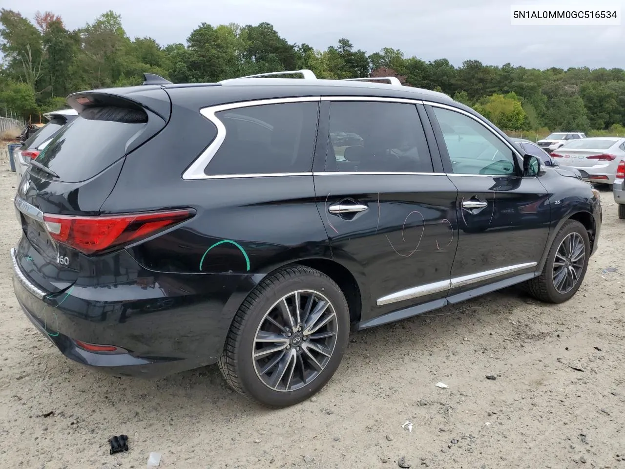 2016 Infiniti Qx60 VIN: 5N1AL0MM0GC516534 Lot: 73272984