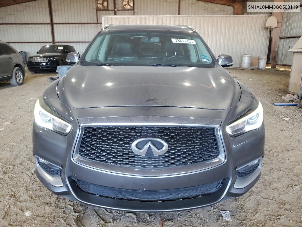 2016 Infiniti Qx60 VIN: 5N1AL0MM3GC508119 Lot: 73697234