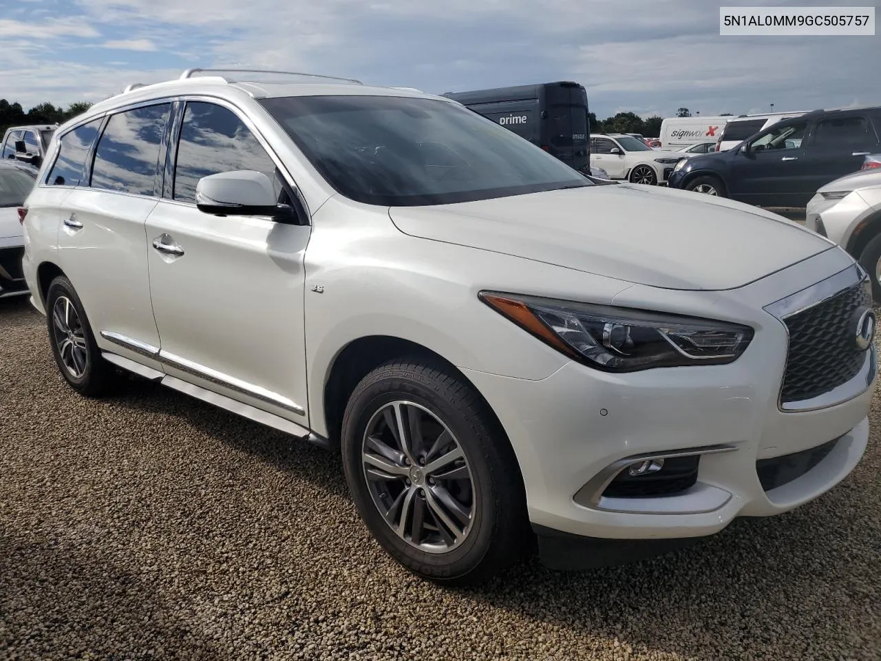 2016 Infiniti Qx60 VIN: 5N1AL0MM9GC505757 Lot: 74135754