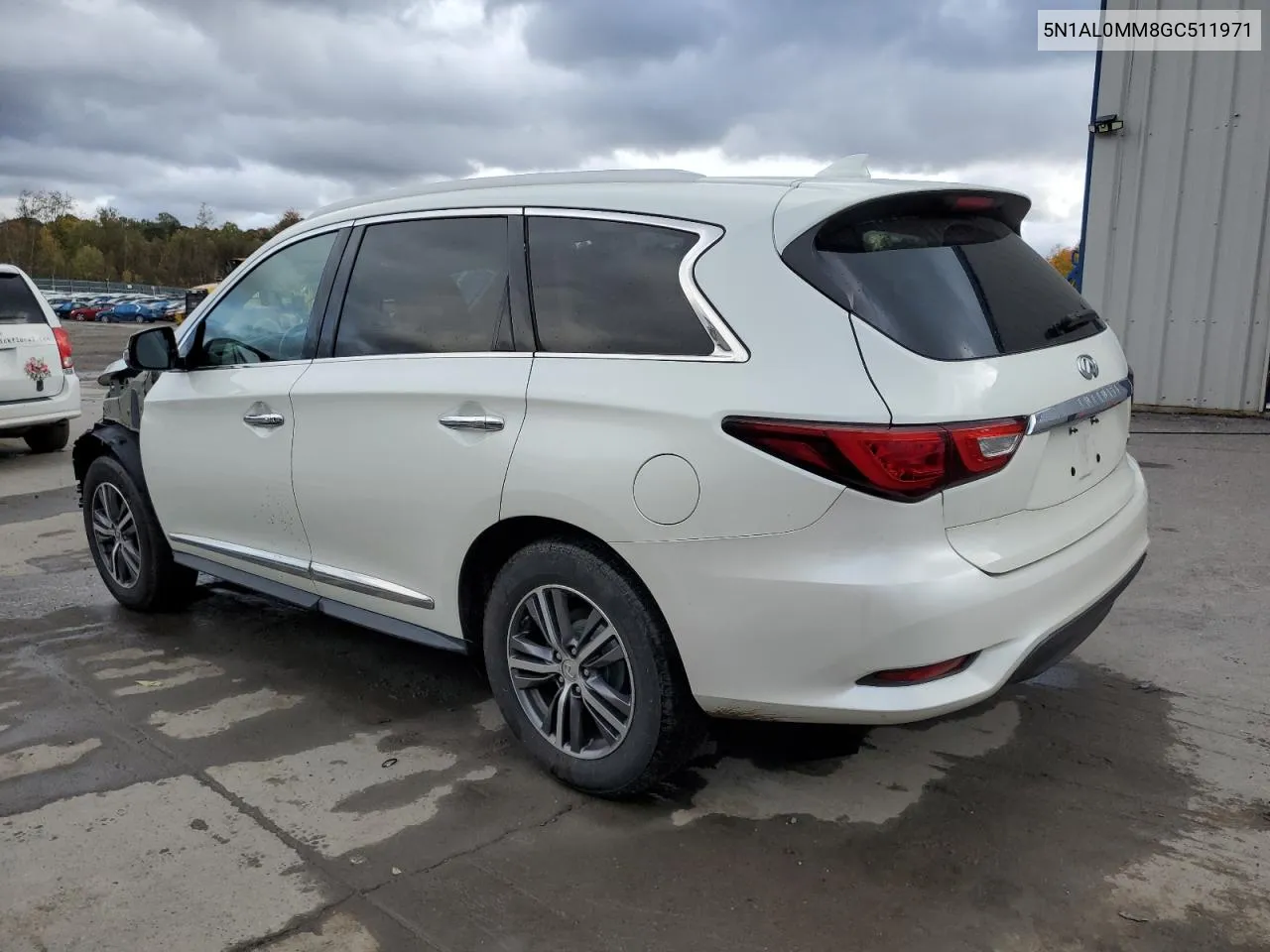 2016 Infiniti Qx60 VIN: 5N1AL0MM8GC511971 Lot: 74303414