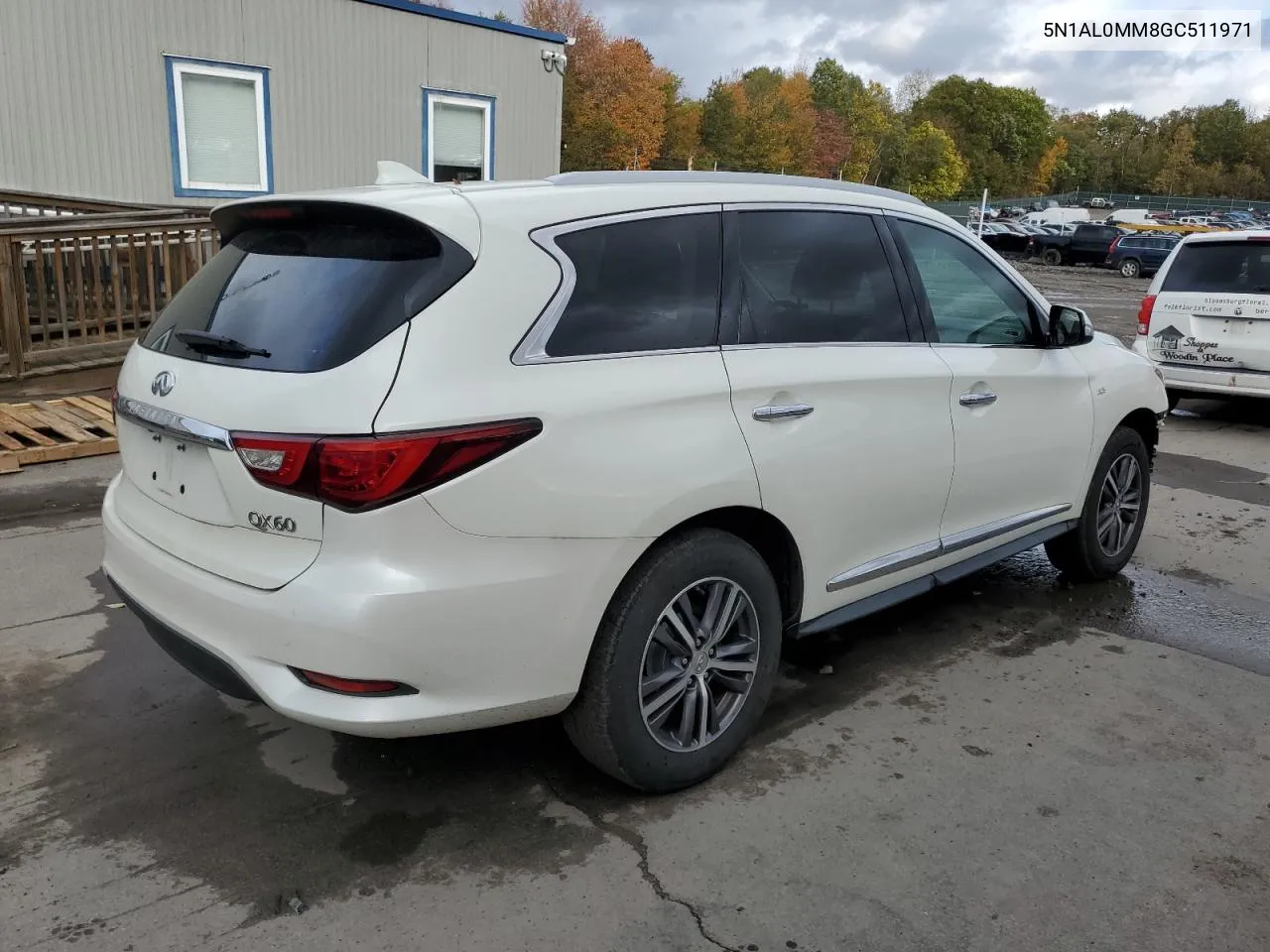 2016 Infiniti Qx60 VIN: 5N1AL0MM8GC511971 Lot: 74303414