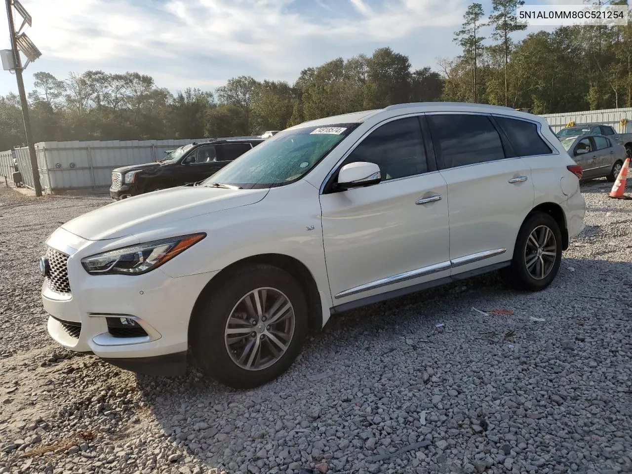 2016 Infiniti Qx60 VIN: 5N1AL0MM8GC521254 Lot: 74918574