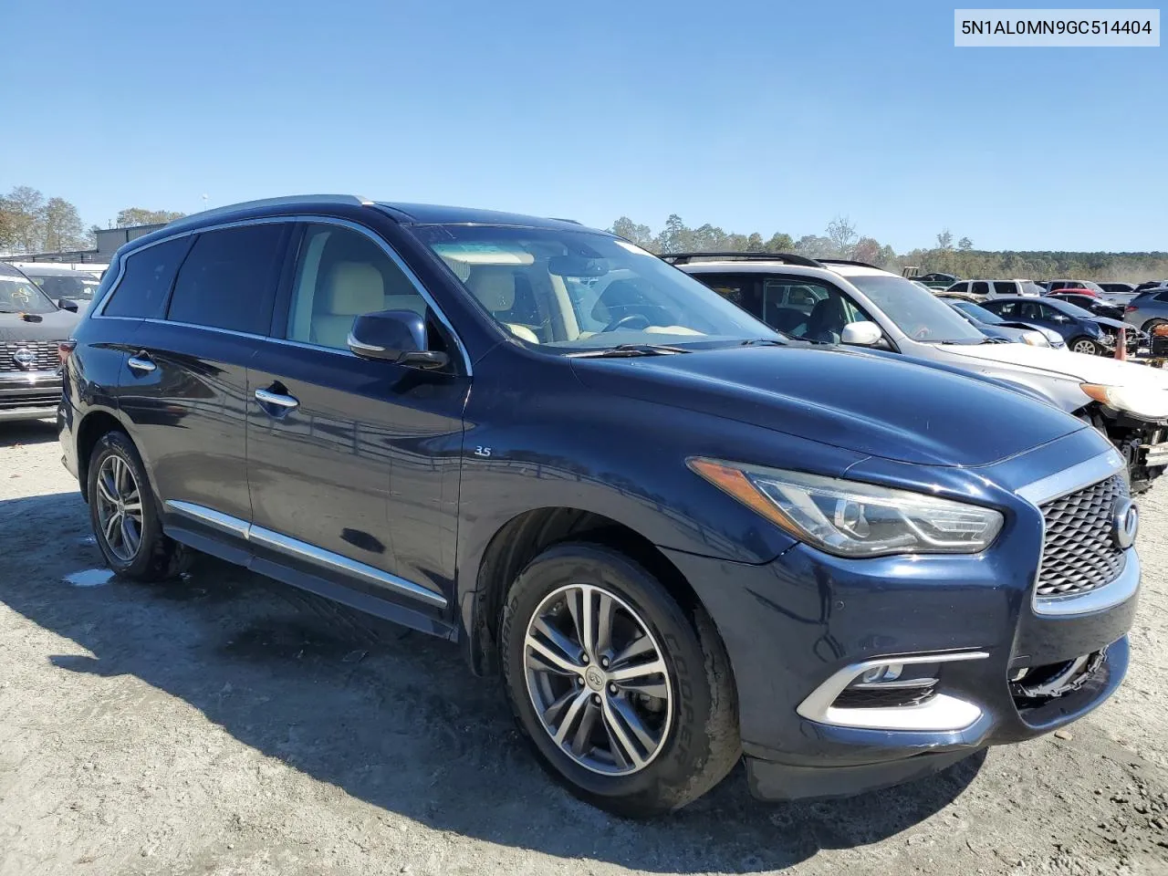 2016 Infiniti Qx60 VIN: 5N1AL0MN9GC514404 Lot: 75936064