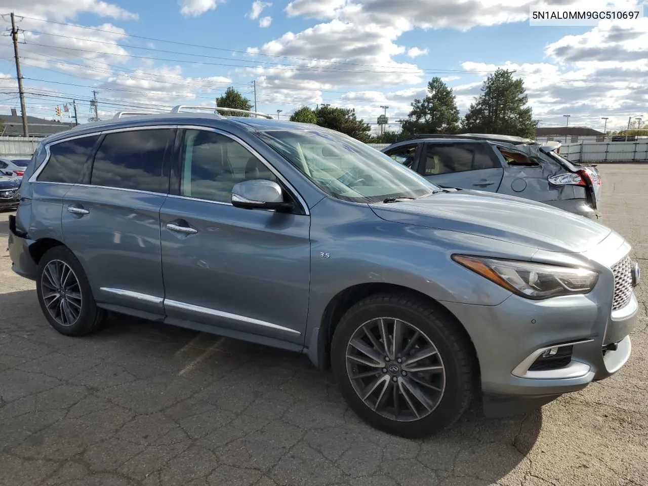 2016 Infiniti Qx60 VIN: 5N1AL0MM9GC510697 Lot: 76156914