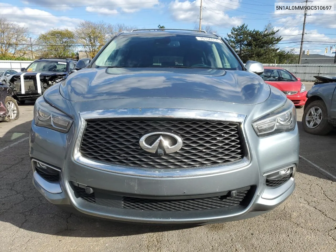 2016 Infiniti Qx60 VIN: 5N1AL0MM9GC510697 Lot: 76156914