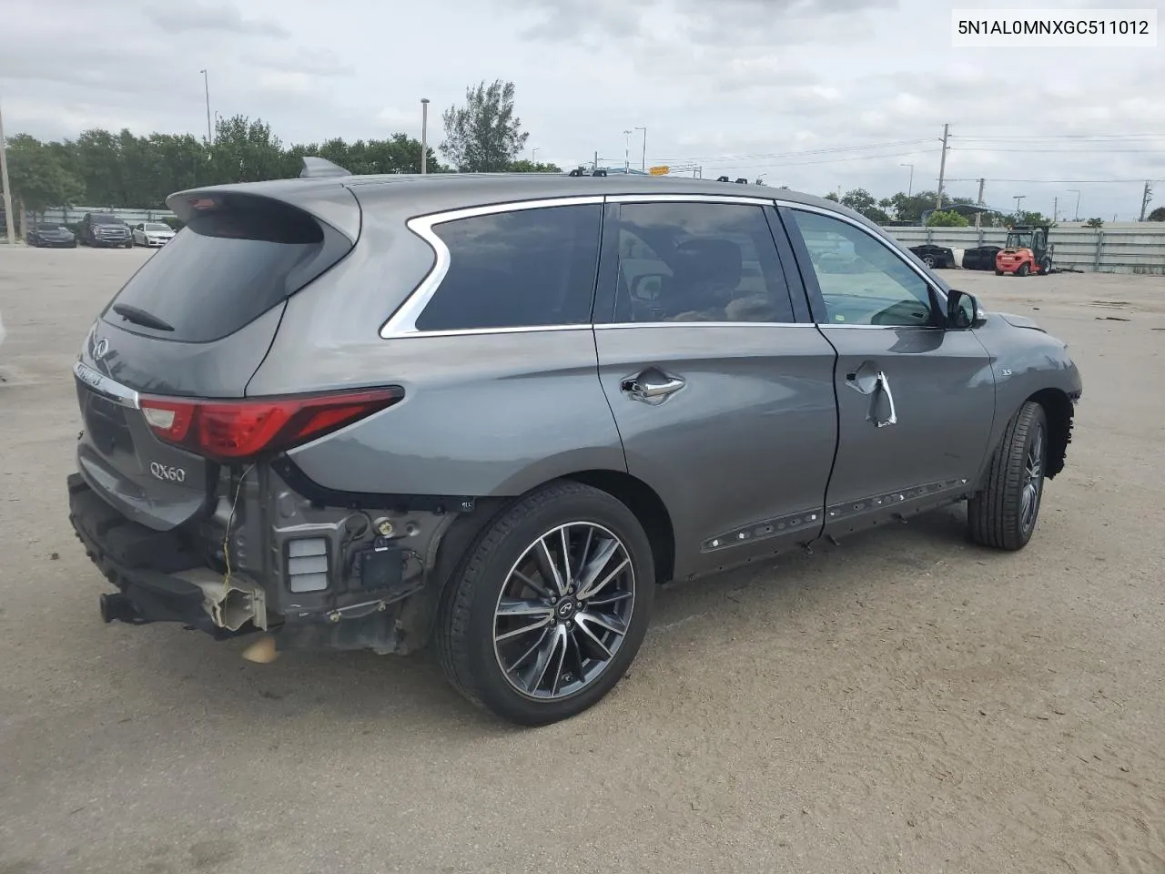 2016 Infiniti Qx60 VIN: 5N1AL0MNXGC511012 Lot: 76814754