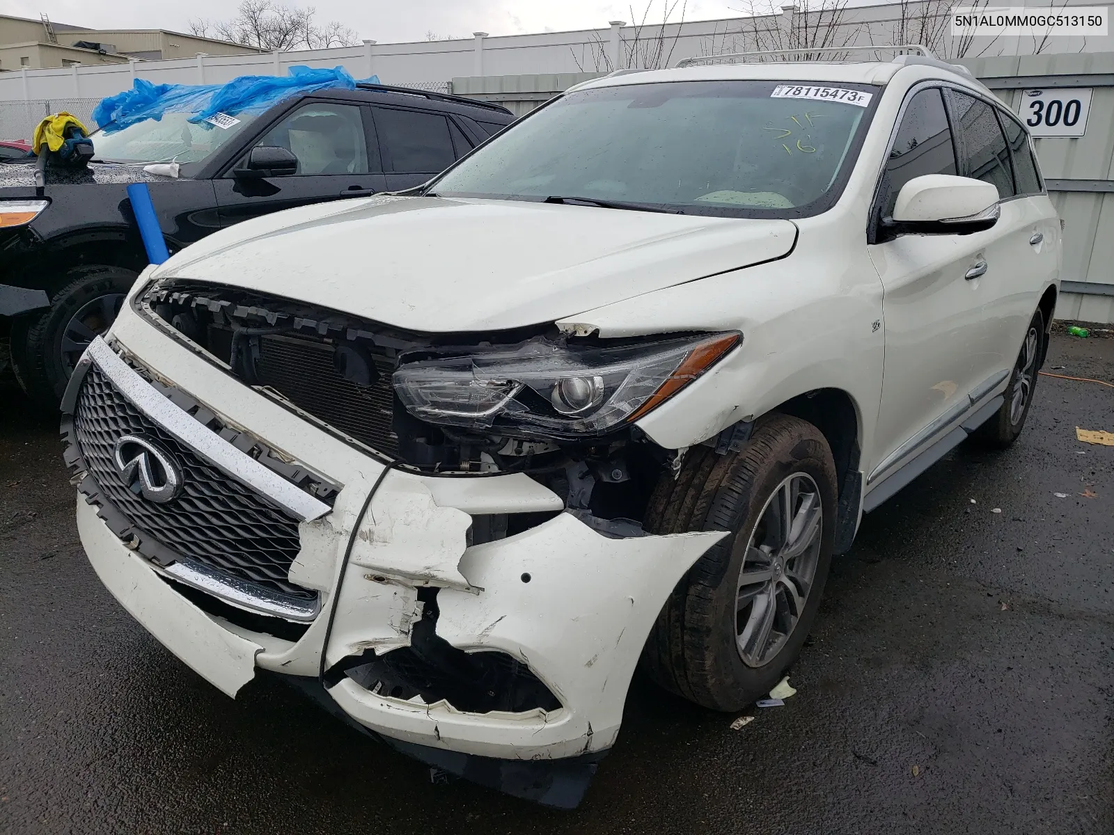 2016 Infiniti Qx60 VIN: 5N1AL0MM0GC513150 Lot: 78115473