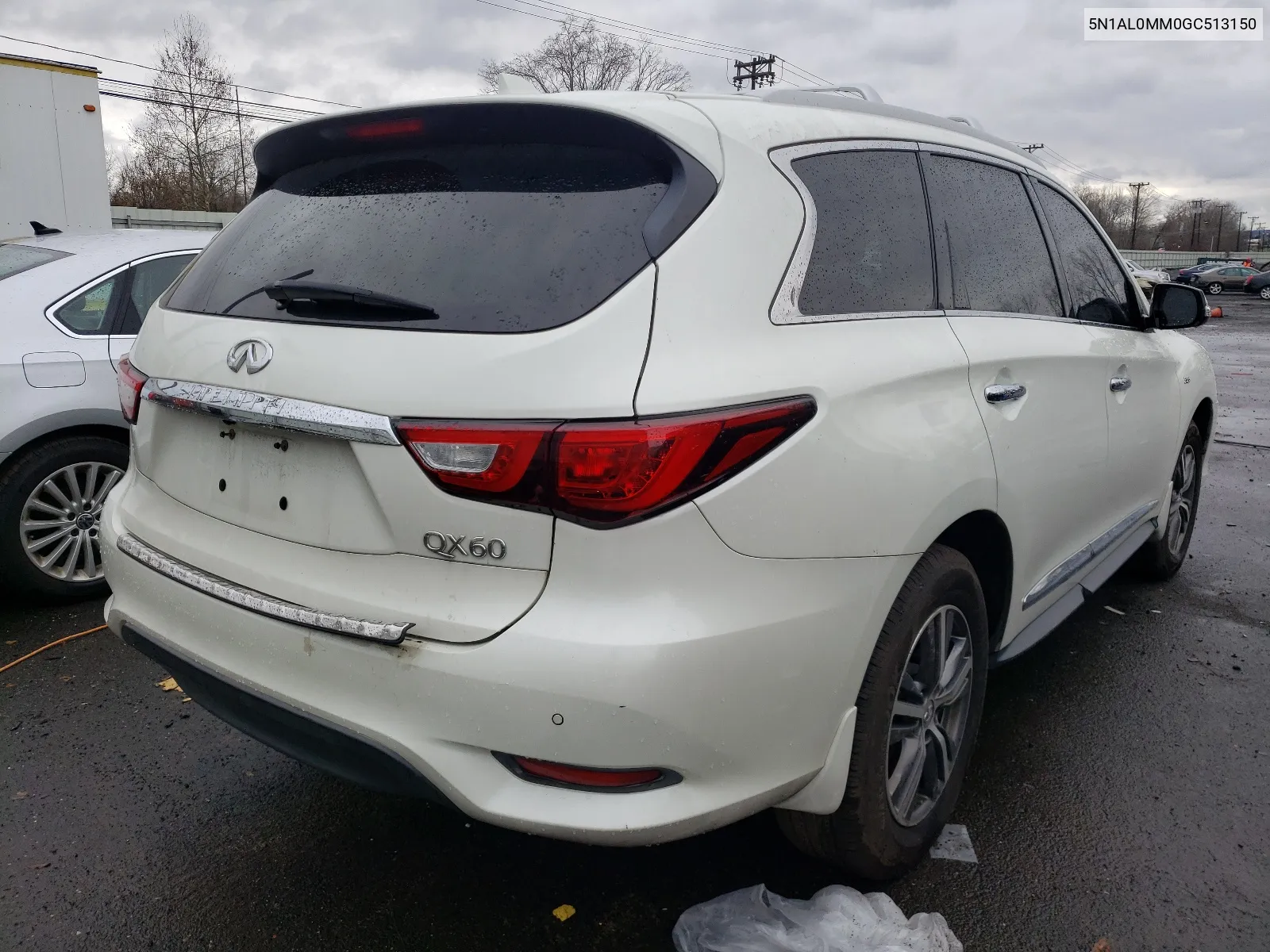 2016 Infiniti Qx60 VIN: 5N1AL0MM0GC513150 Lot: 78115473