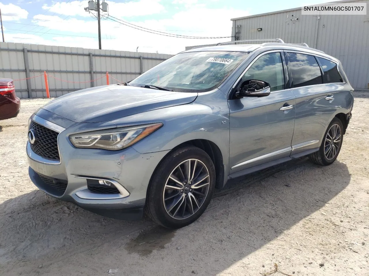 2016 Infiniti Qx60 VIN: 5N1AL0MN6GC501707 Lot: 79070664