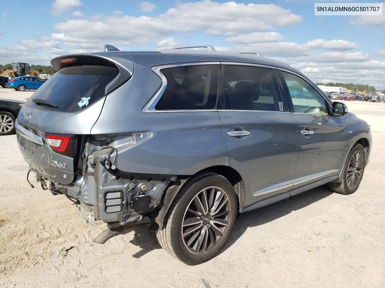 2016 Infiniti Qx60 VIN: 5N1AL0MN6GC501707 Lot: 79070664