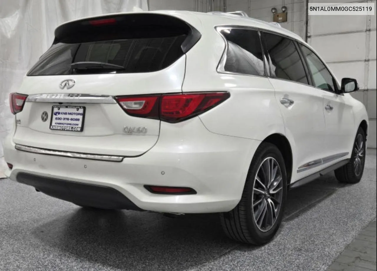 2016 Infiniti Qx60 VIN: 5N1AL0MM0GC525119 Lot: 81428624