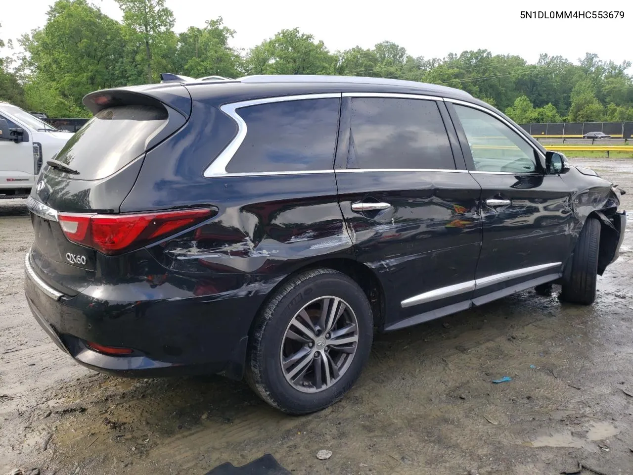 2017 Infiniti Qx60 VIN: 5N1DL0MM4HC553679 Lot: 53215594