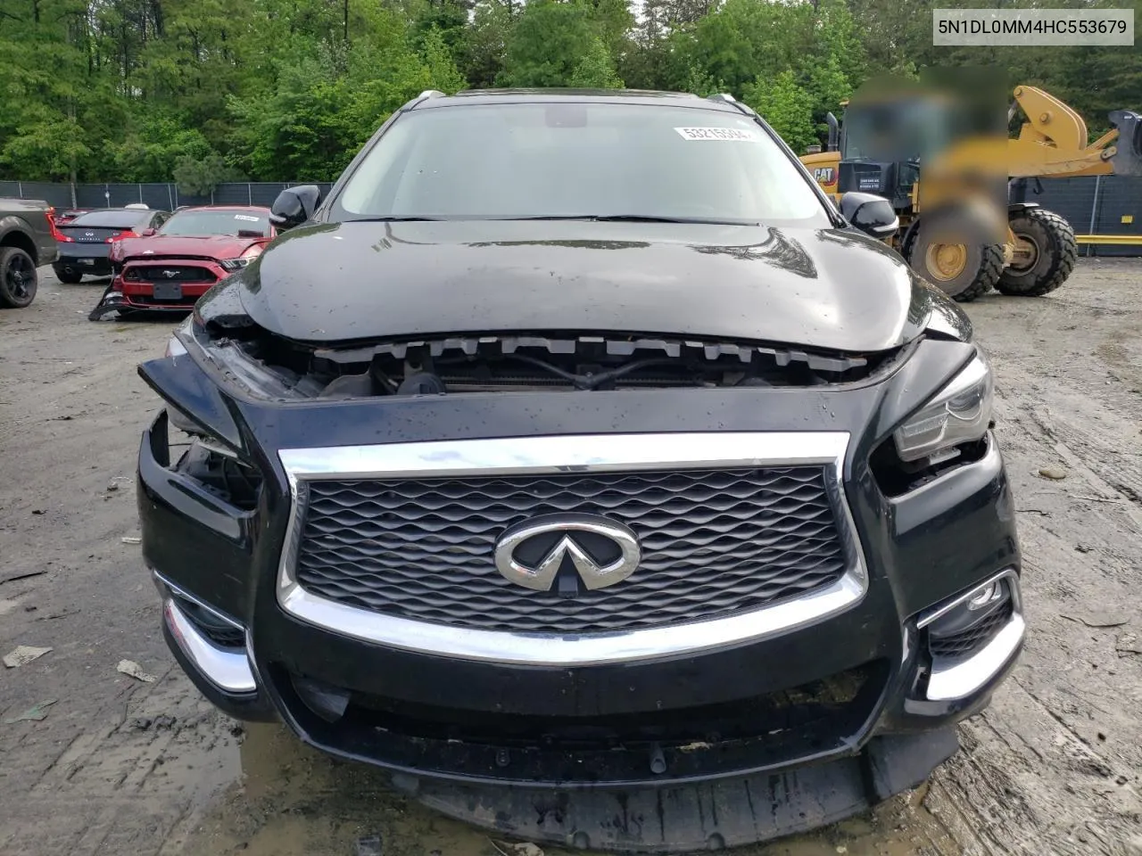 2017 Infiniti Qx60 VIN: 5N1DL0MM4HC553679 Lot: 53215594