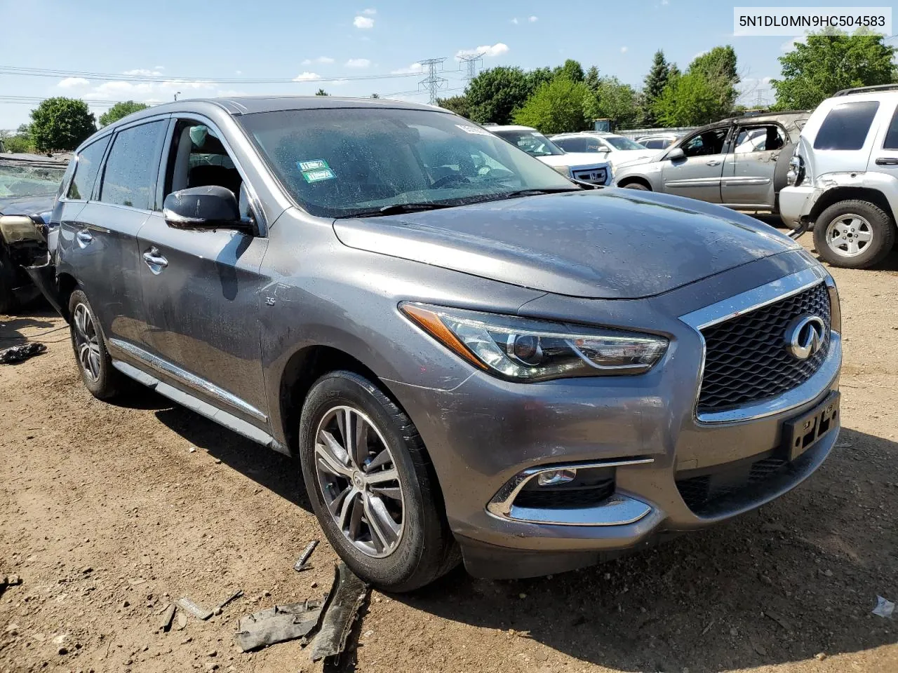 2017 Infiniti Qx60 VIN: 5N1DL0MN9HC504583 Lot: 55165704